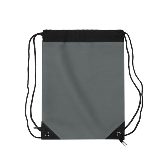 Budcade Official Drawstring Bag (Red on Gray)