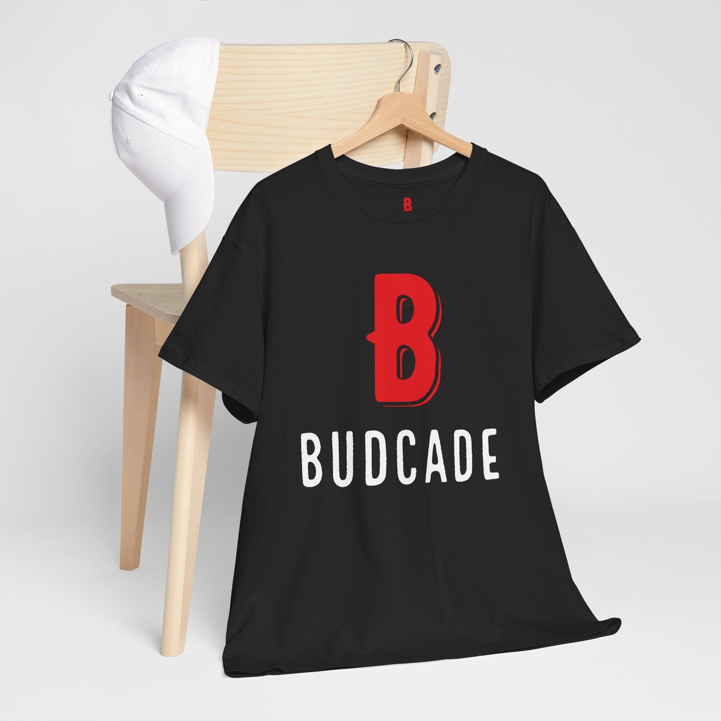 Budcade Official (Red on Black) - Unisex T-Shirt