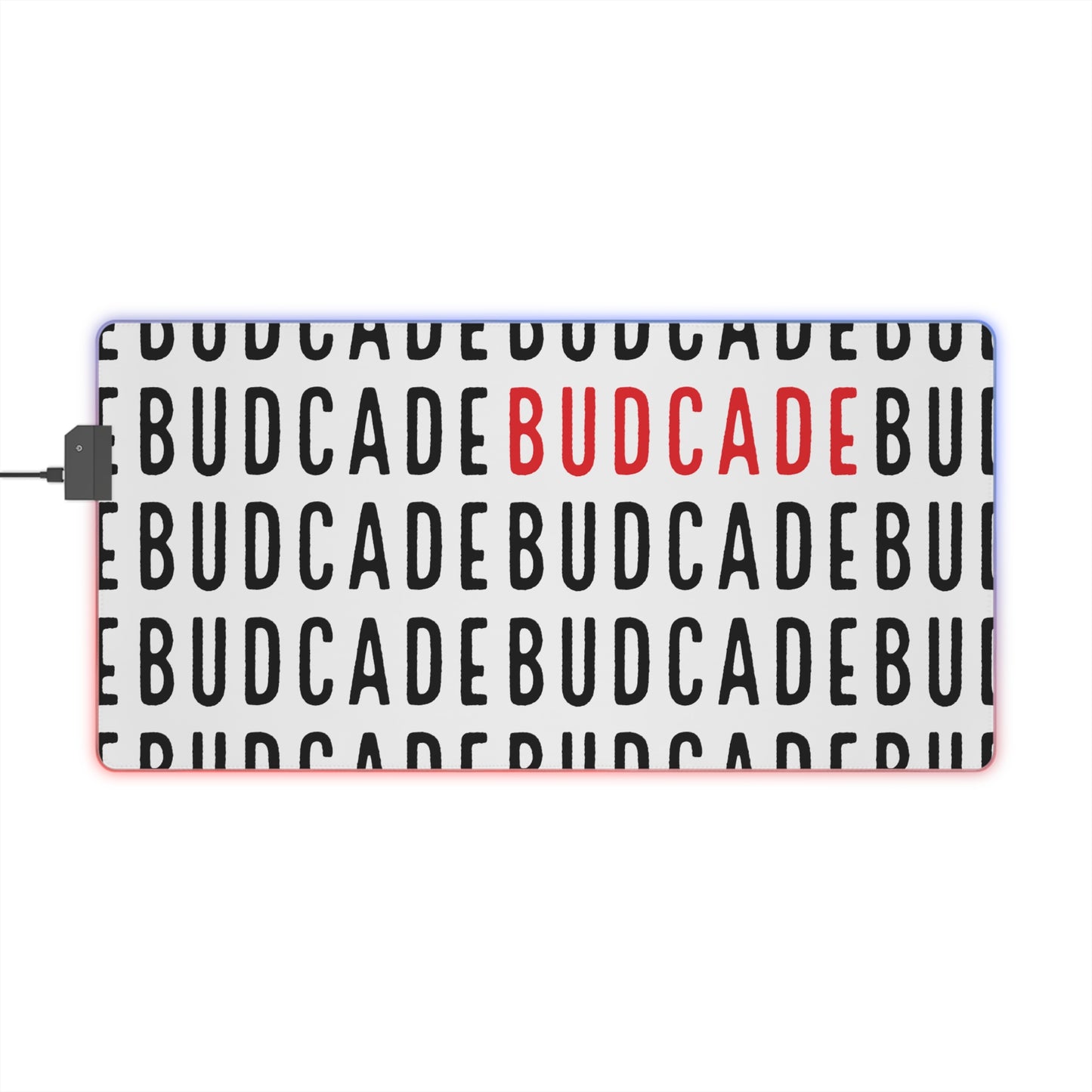 Budcade Pattern Colorful LED Gaming Mouse Pad