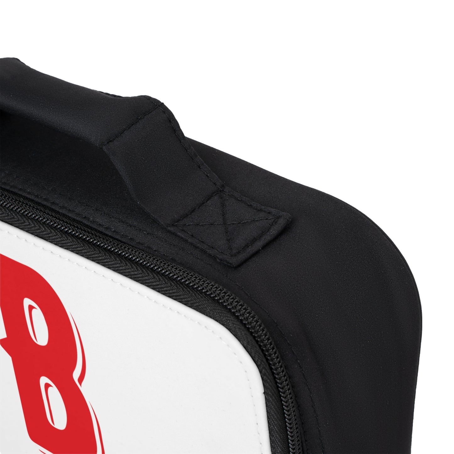 Budcade Official Lunch Bag (Red on White)