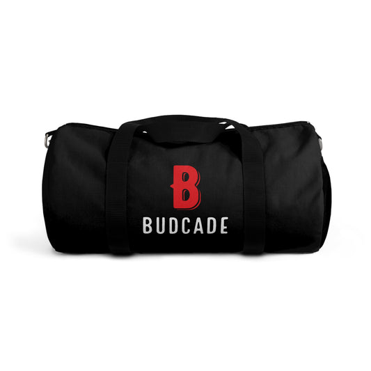 Budcade Official Duffel Bag (Red on Black)