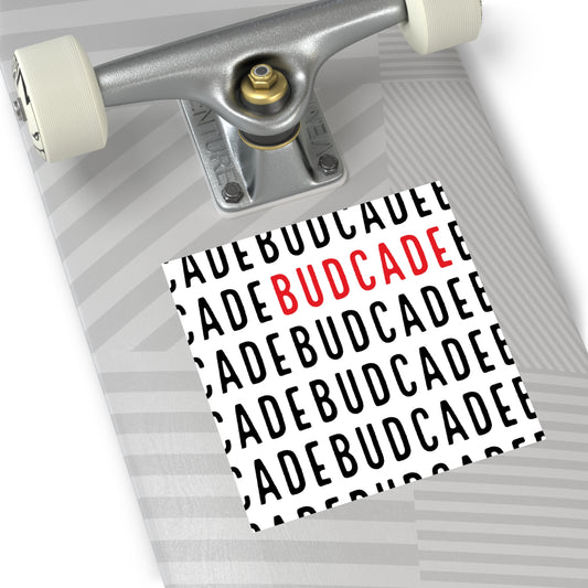 Budcade Pattern Vinyl Sticker