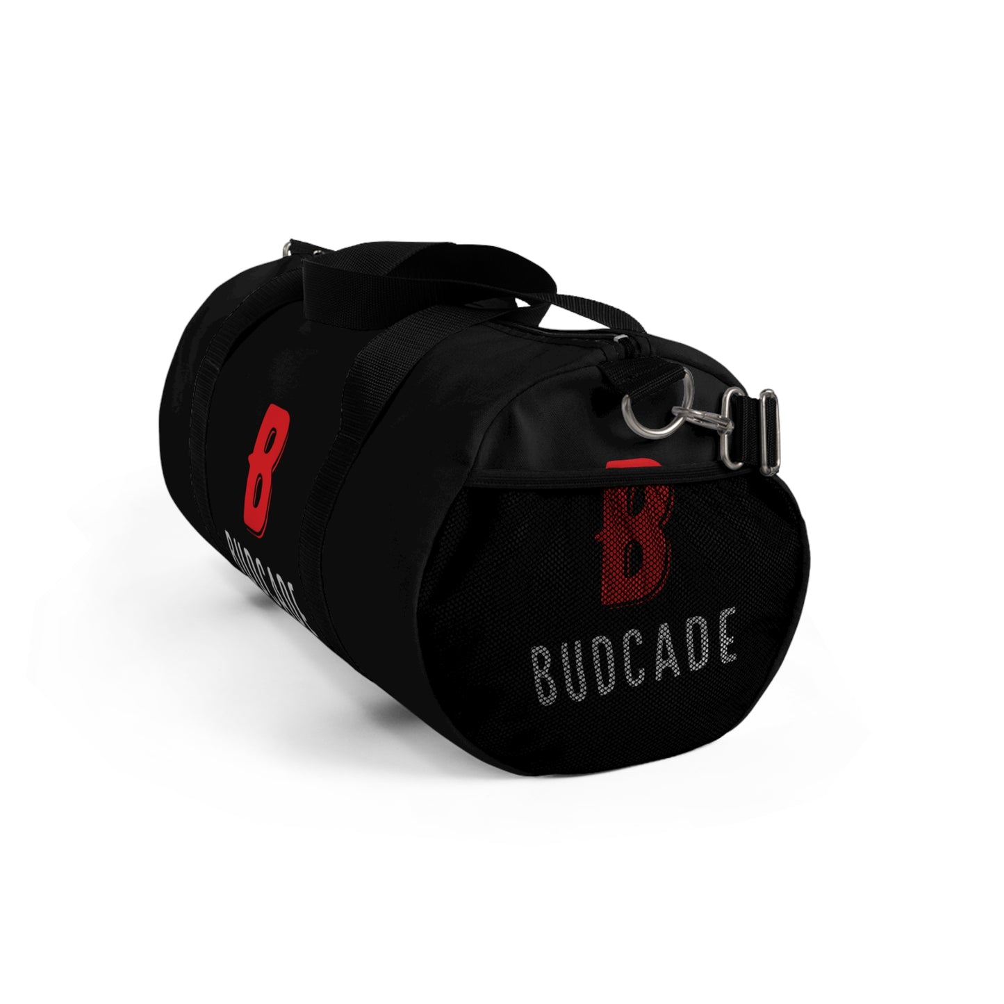 Budcade Official Duffel Bag (Red on Black)