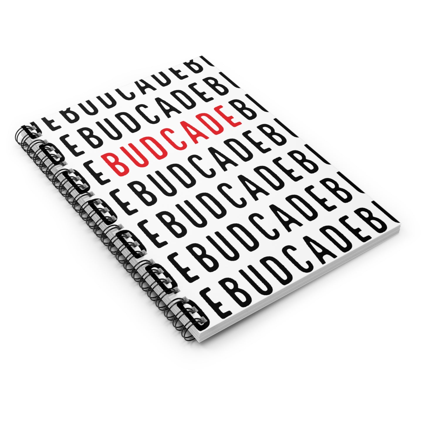 Budcade Pattern Spiral Notebook