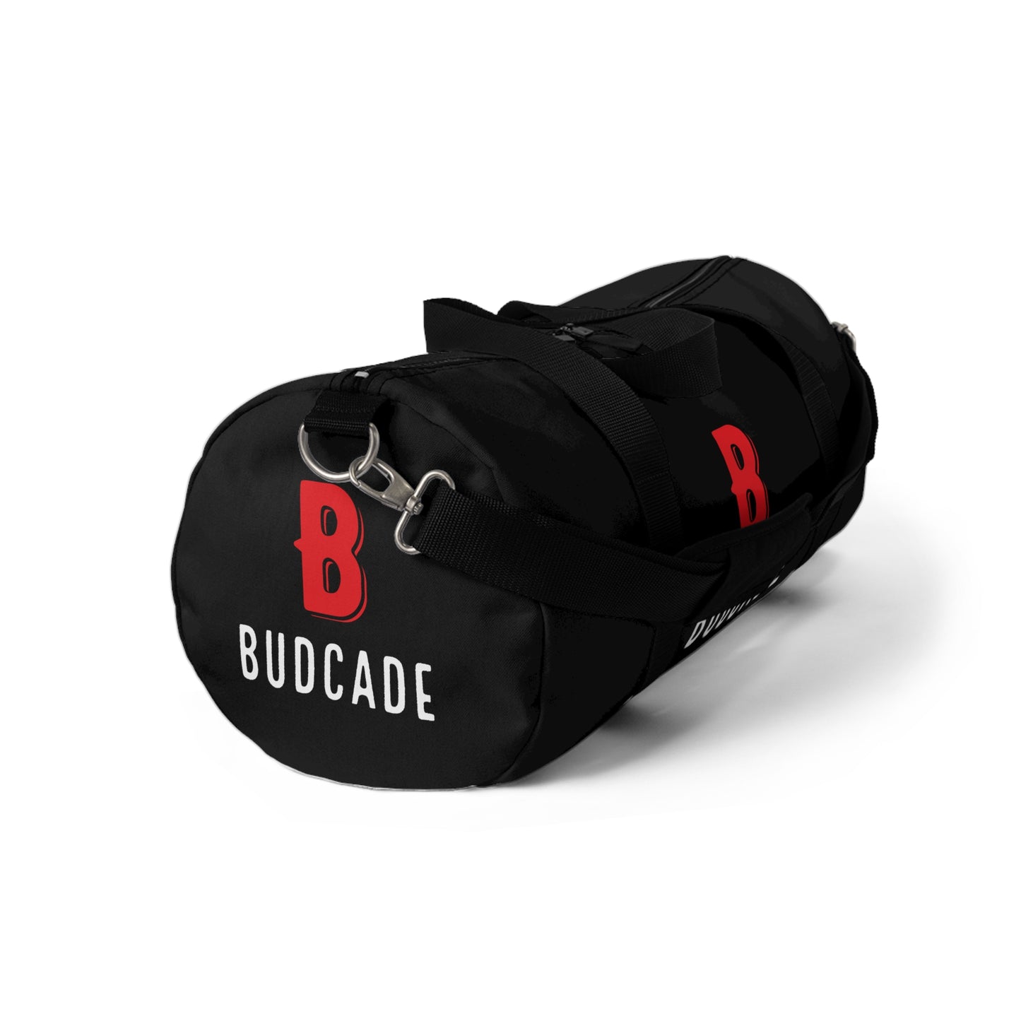 Budcade Official Duffel Bag (Red on Black)