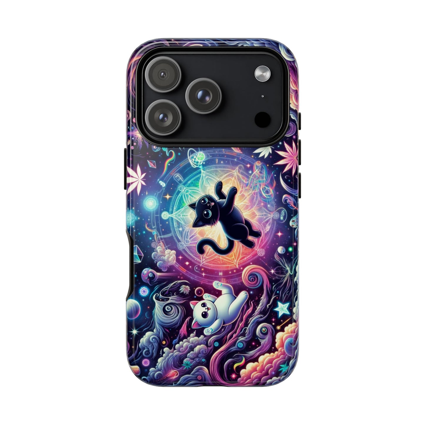 Cat Space Weed Magic Phone Case
