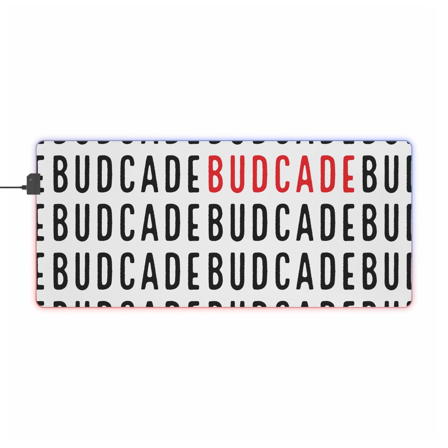 Budcade Pattern Colorful LED Gaming Mouse Pad