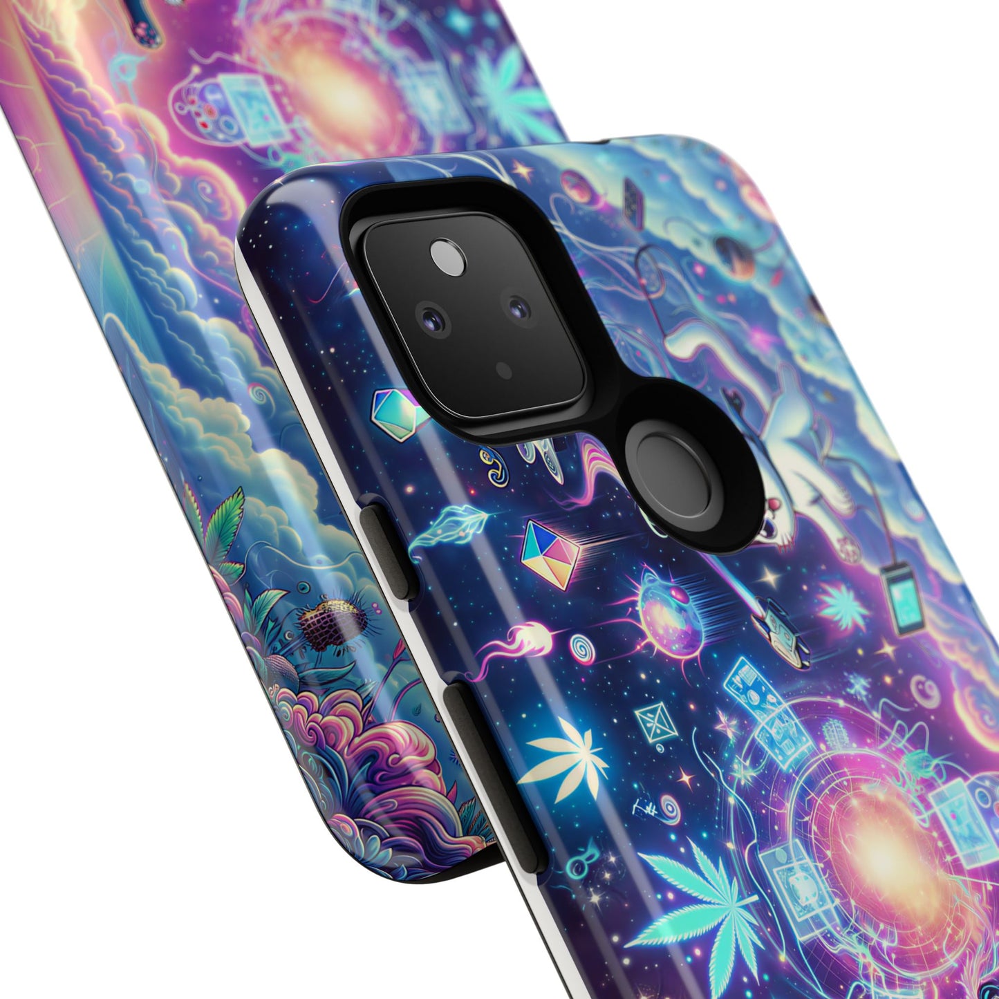 Cat Space Weed Magic Phone Case 2