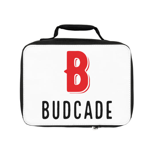 Budcade Official Lunch Bag (Red on White)