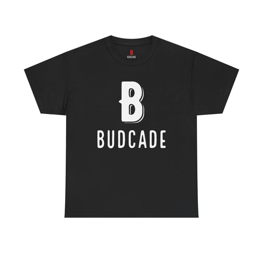 Budcade Blackout (White on Black) - Unisex T-Shirt