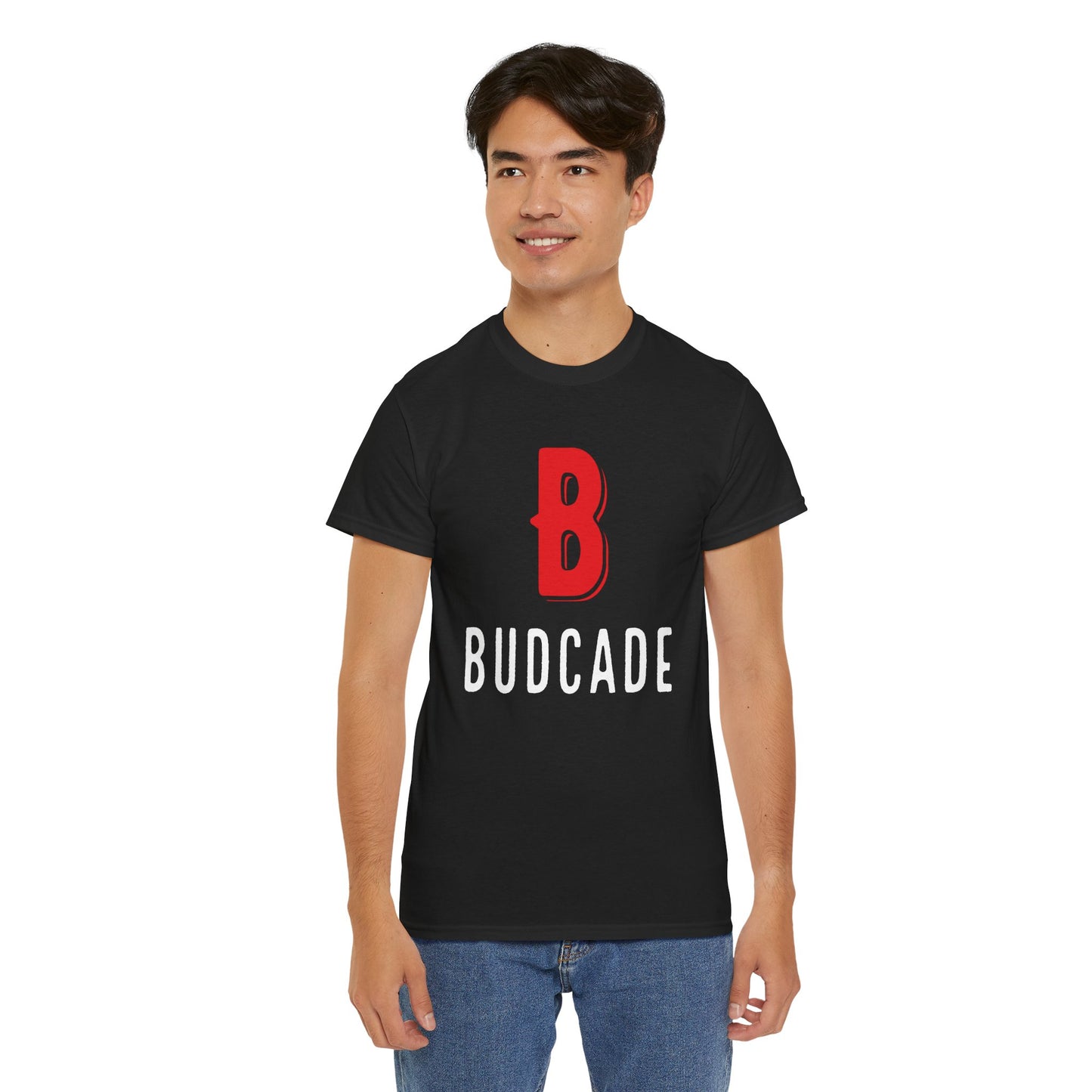 Budcade Official (Red on Black) - Unisex T-Shirt