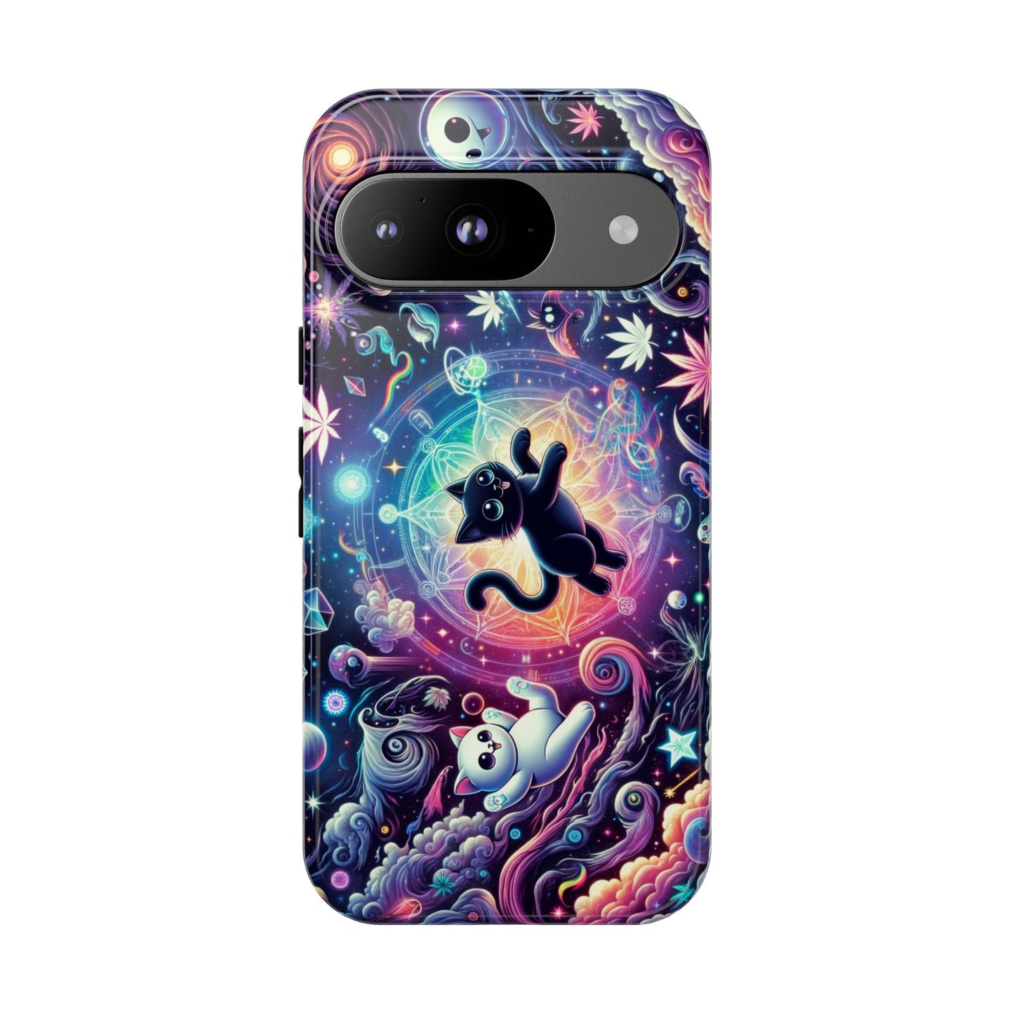 Cat Space Weed Magic Phone Case