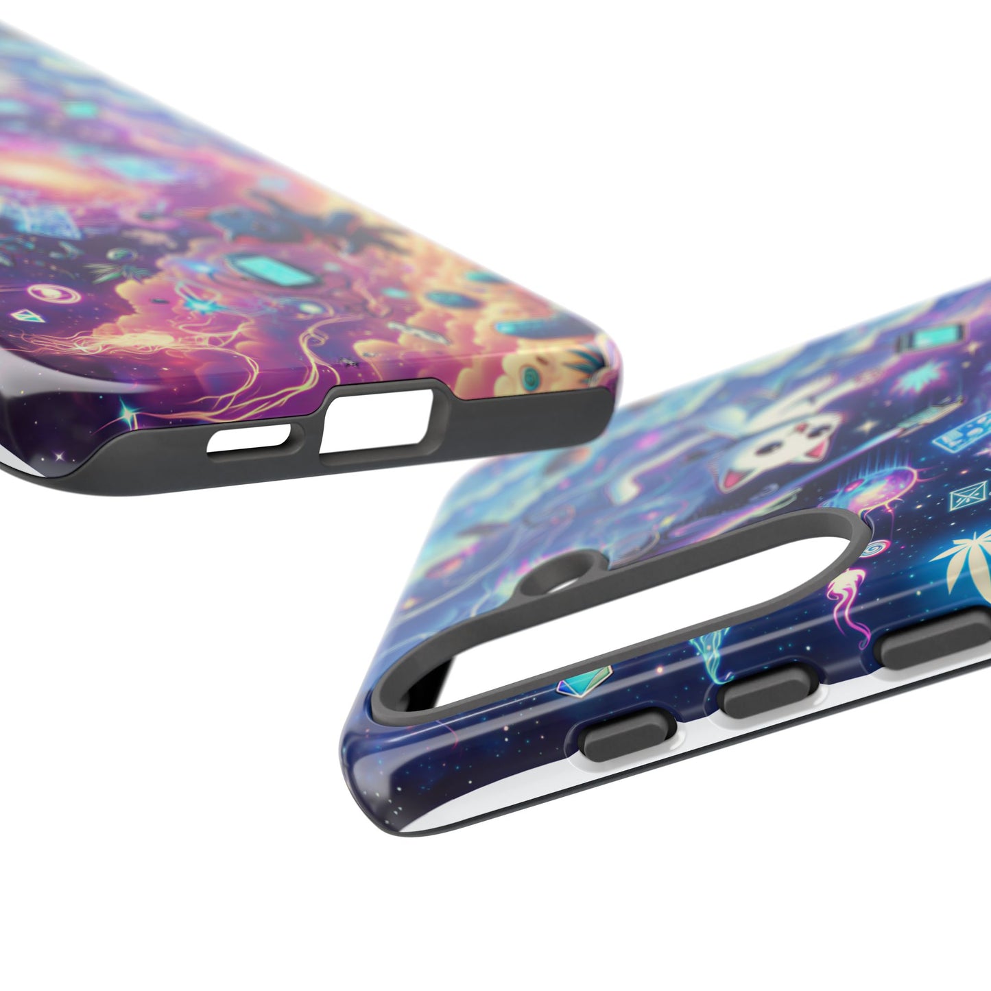 Cat Space Weed Magic Phone Case 2