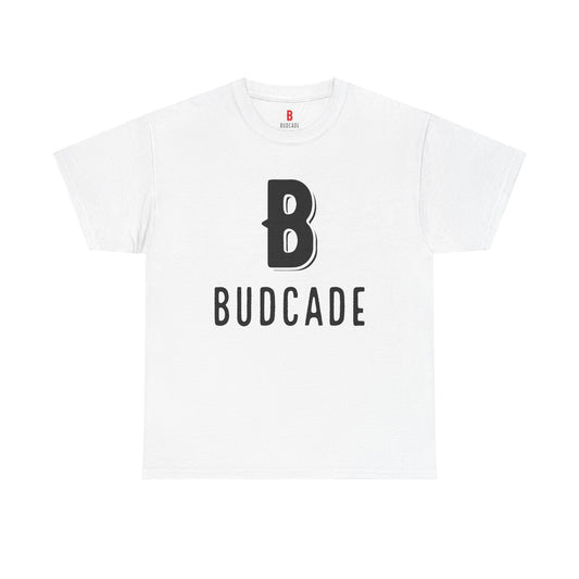 Budcade Blackout (Black on White) - Unisex T-Shirt