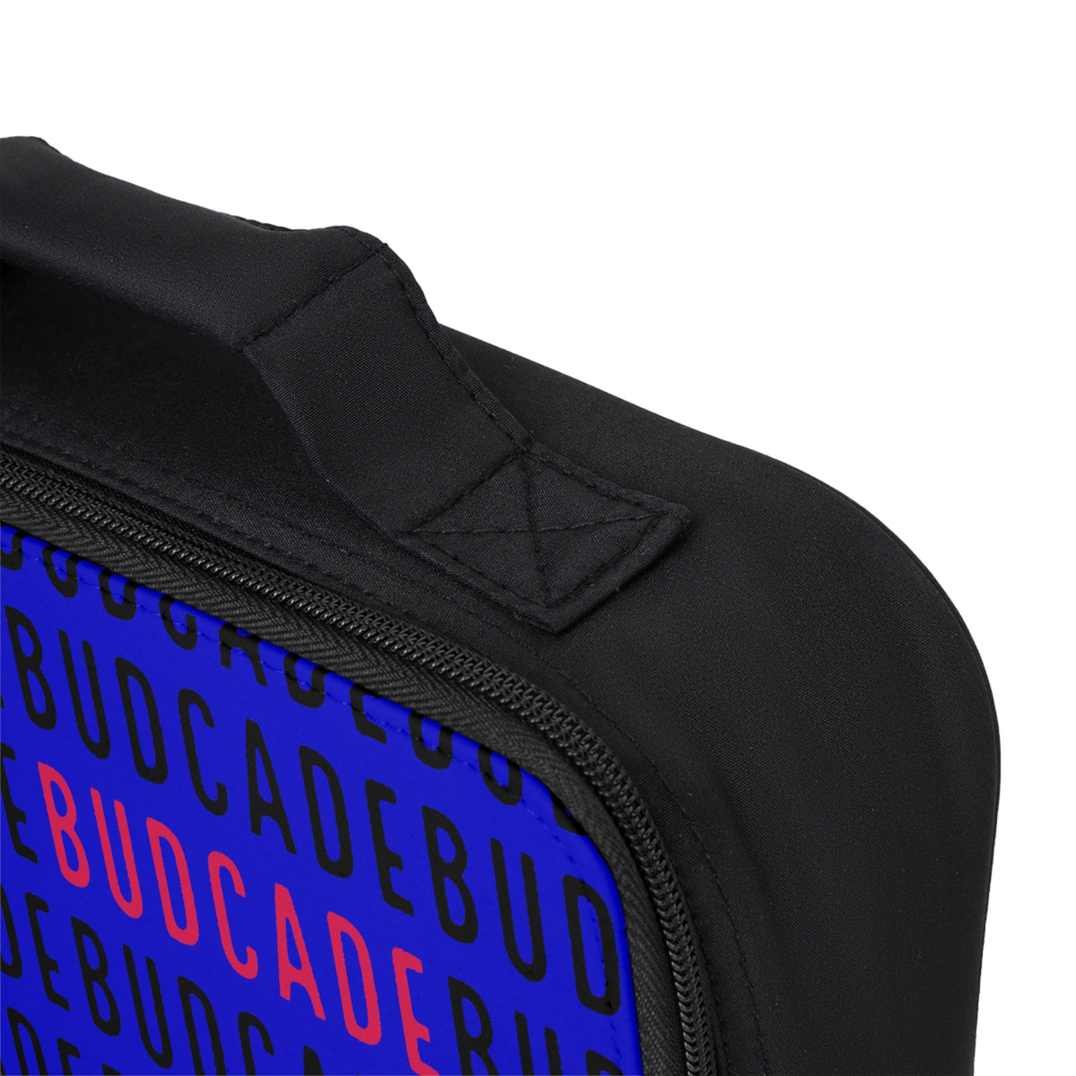 Budcade Black & Blued Pattern Lunch Bag