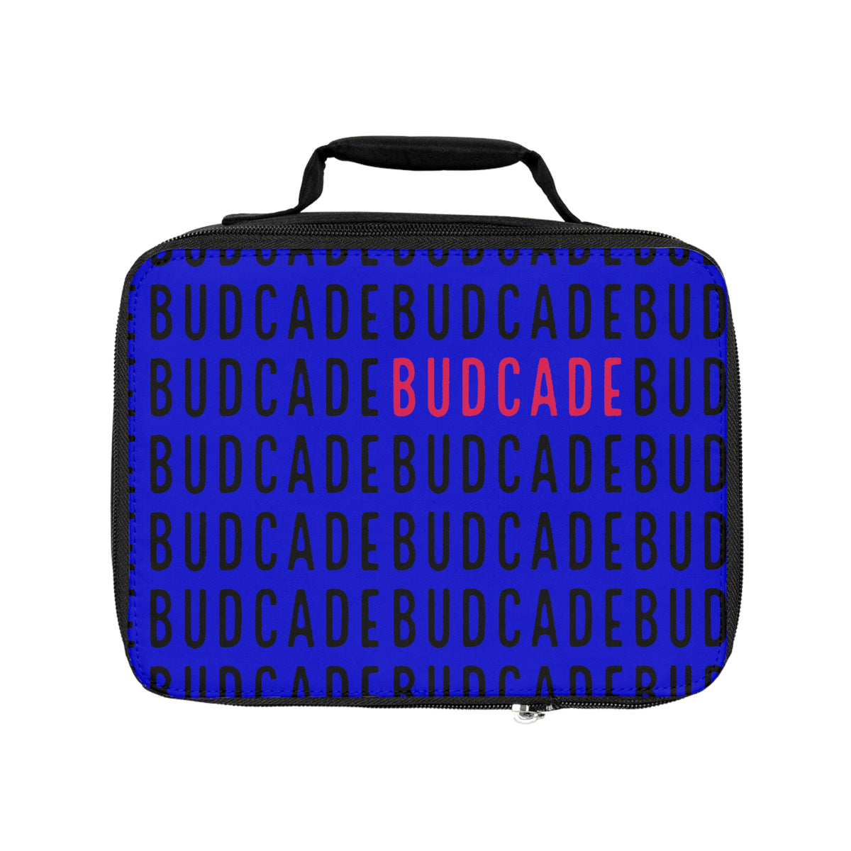 Budcade Black & Blued Pattern Lunch Bag