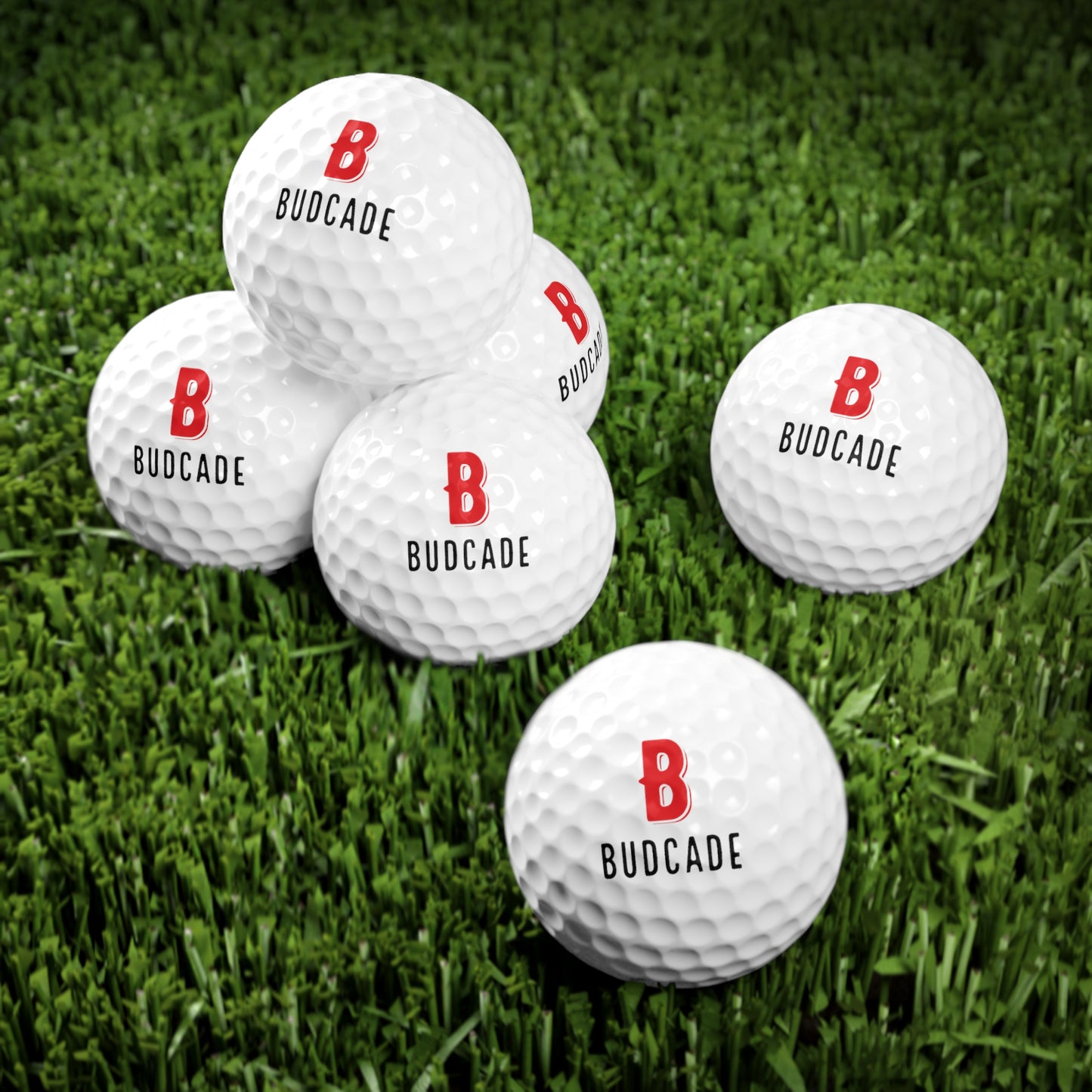Budcade Official Golfballs (Set of 6)