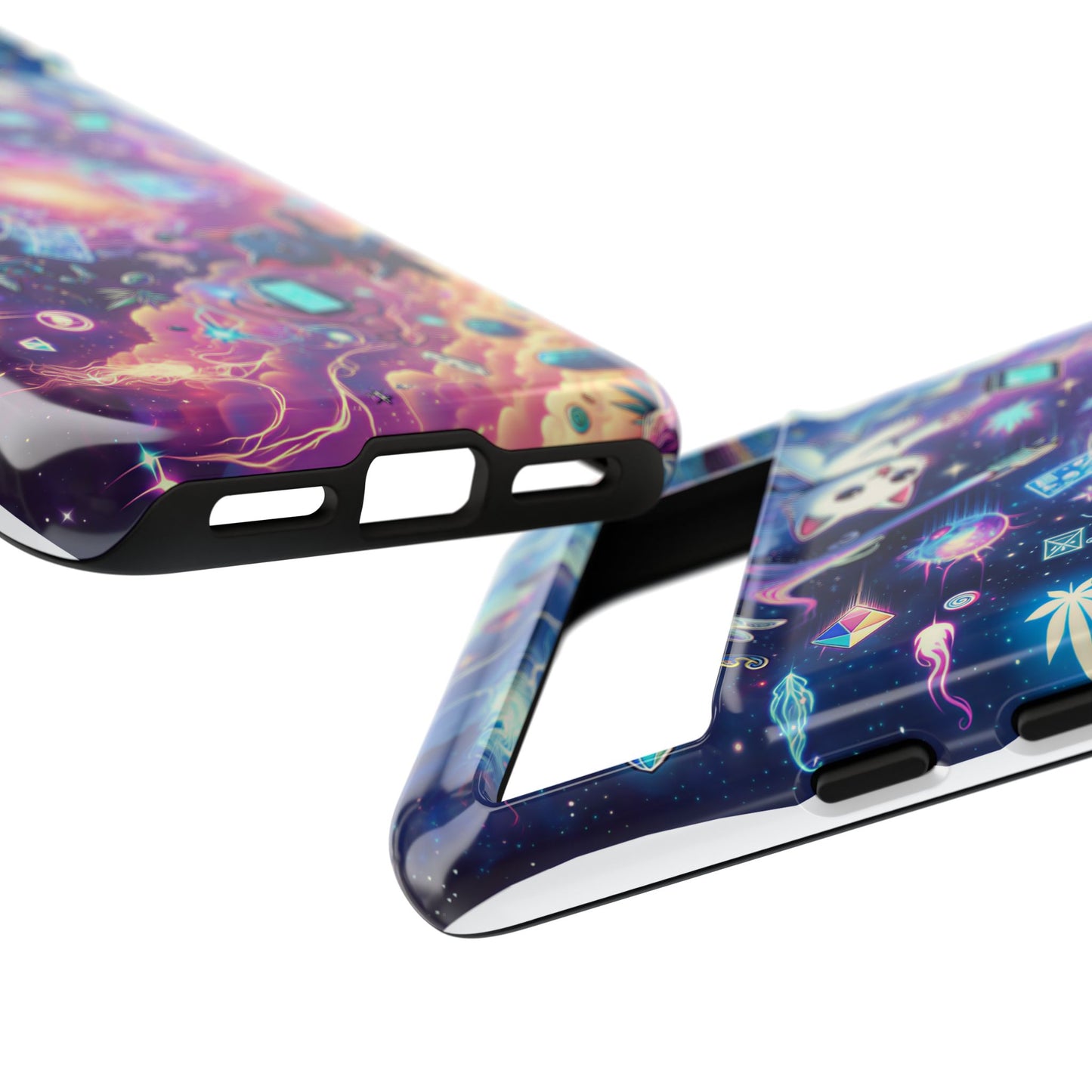 Cat Space Weed Magic Phone Case 2