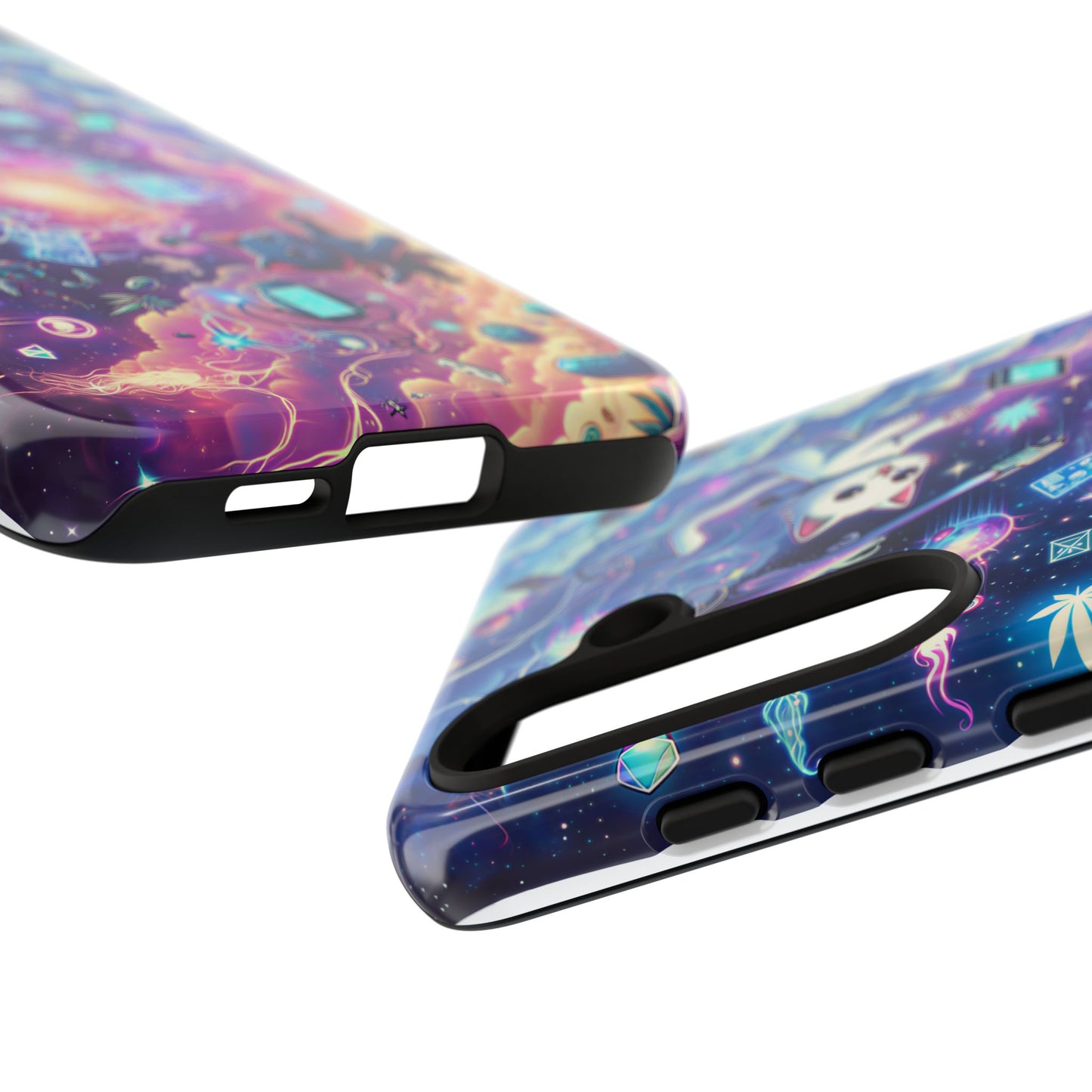 Cat Space Weed Magic Phone Case 2