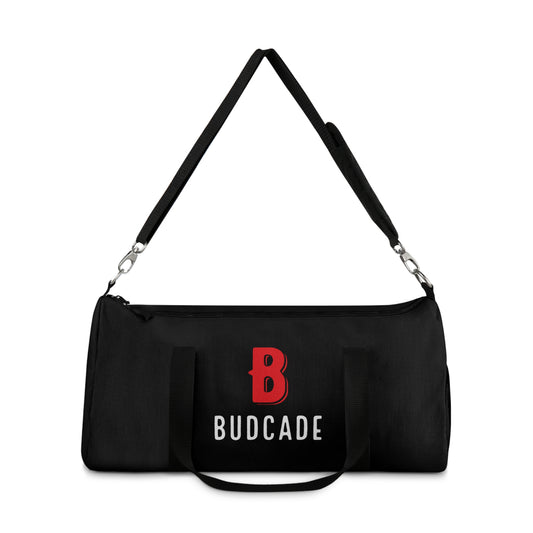 Budcade Official Duffel Bag (Red on Black)