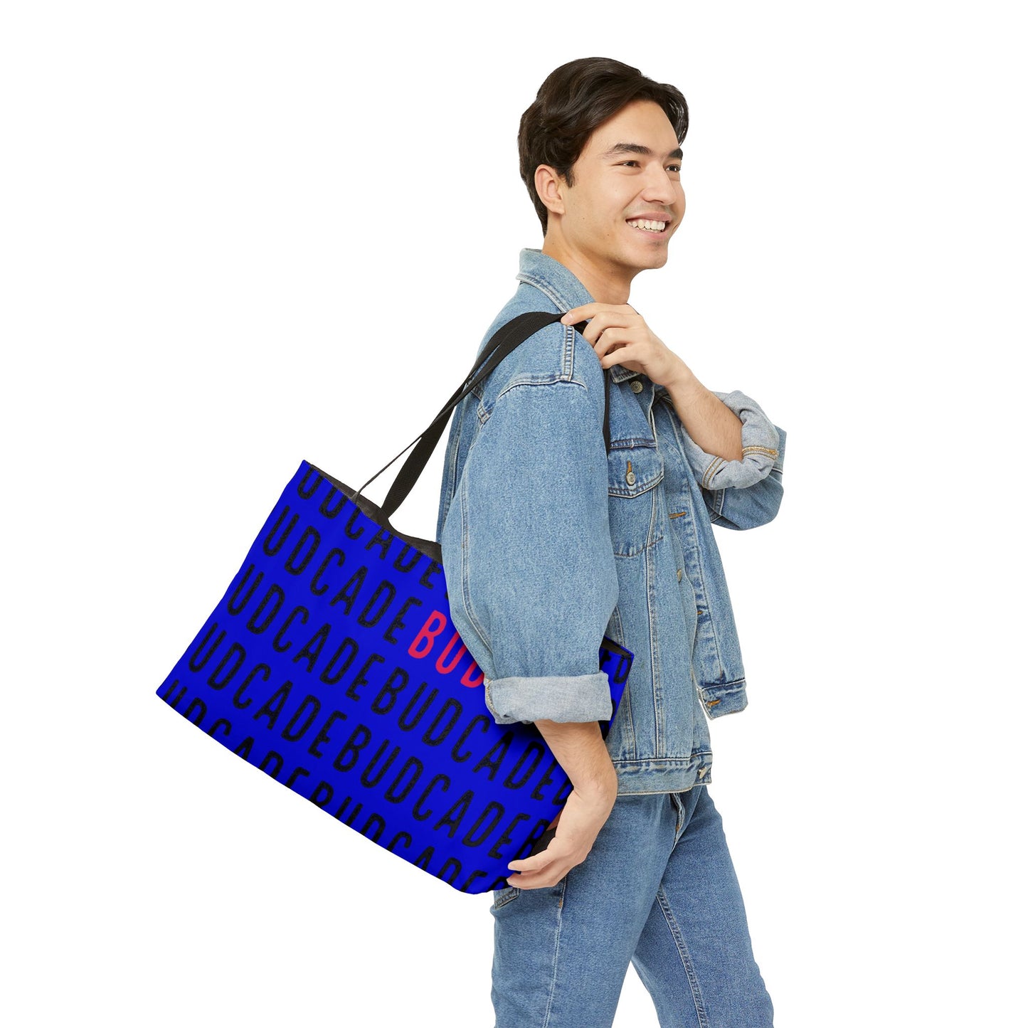 Budcade Black & Blued Pattern Tote Bag