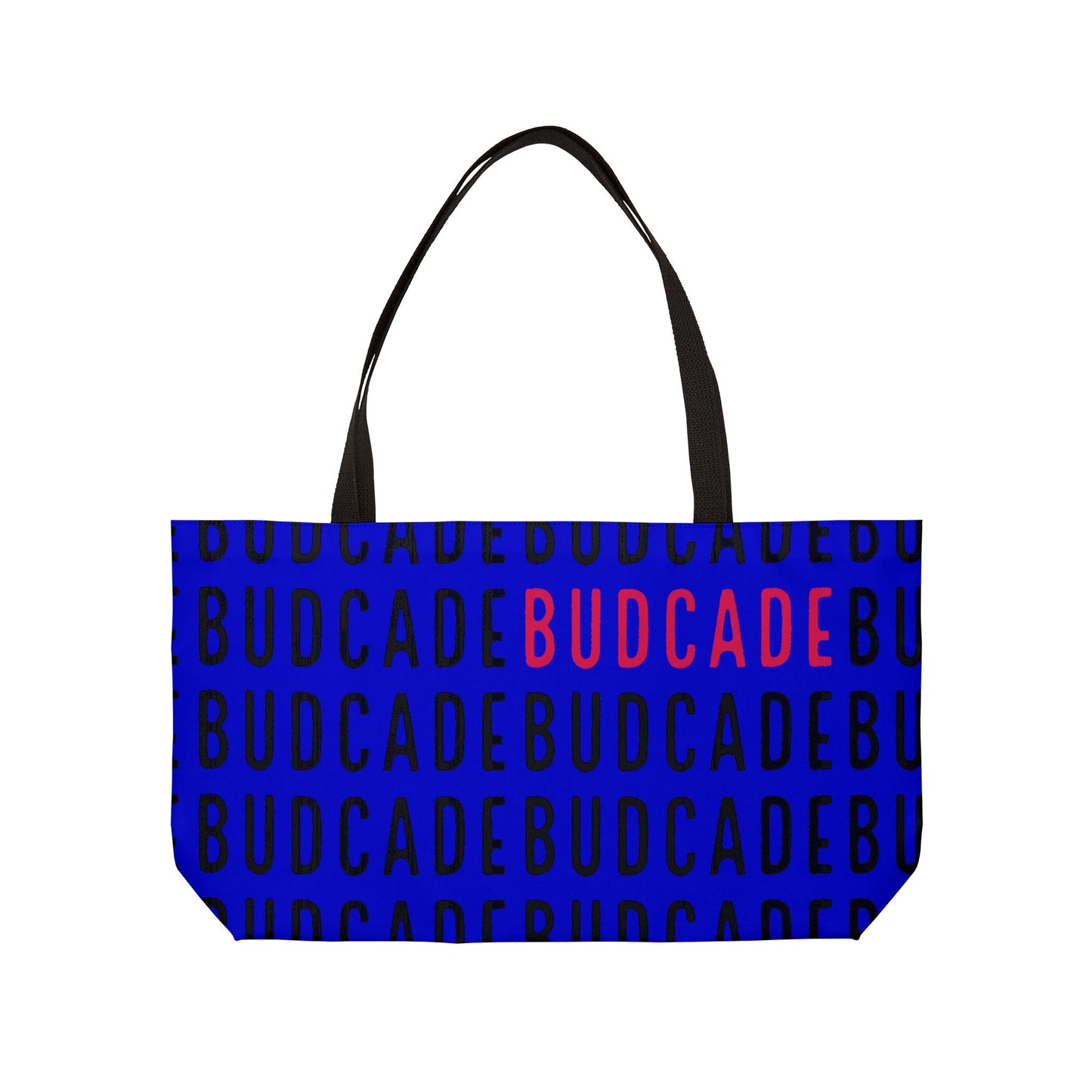 Budcade Black & Blued Pattern Tote Bag