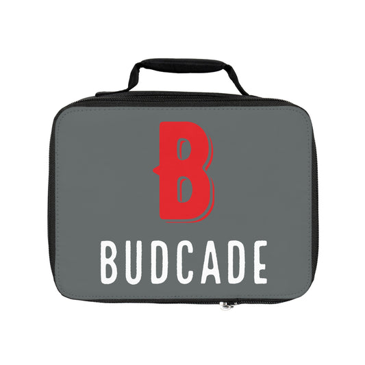 Budcade Official Lunchbox (Red on Gray)