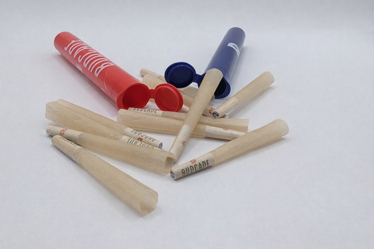 Budcade Dogwalker Pre-Roll Cones | 70mm Brown Paper