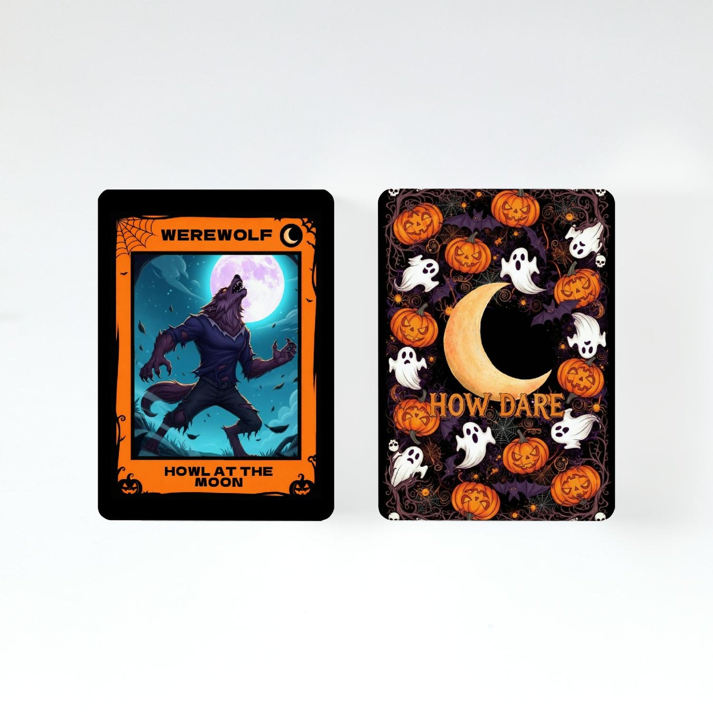How Dare Halloween Card Game Deck