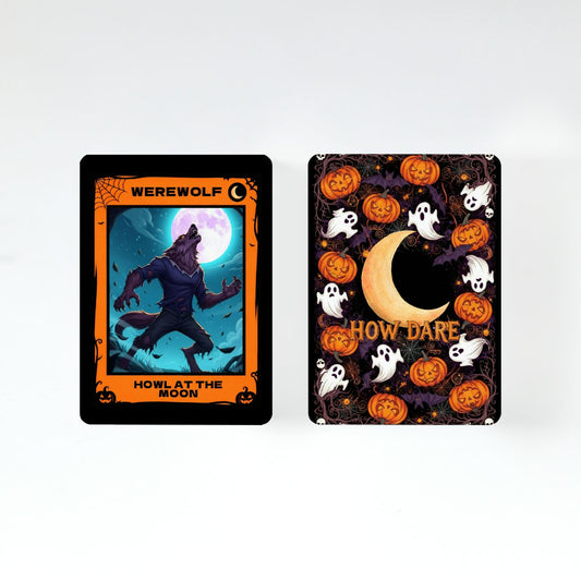 How Dare Halloween Card Game Deck